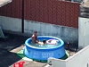 Couple Banging In An Inflatable Pool Above Their Apartment Until They Get Sprung