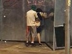 Couple Publicly Fuck Against A Wall Romance Is Dead
