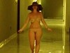 Sexy Wife Goes Walking Around A Hotel Naked