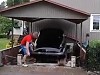 Car Guy Built A Special Garage To Protect His Favourite Toy