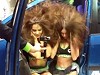 Car Show Promo Girls Get A Free Blow Dry