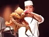 Chinese Chef Executes An Octopus For A Captive Audience