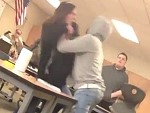 Classroom Fight Was Over Until He Actually Went There
