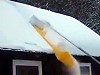 Clever Device Helps To Easily Remove Ice From A Roof