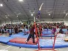 Coach Incredibly Saves Gymnast For A Hard Landing