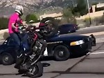 Cop Draws His Gun On A Rider Popping A Mono Wtf
