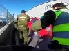 Cops Deal With A Suspect During Peak Hours In Chile