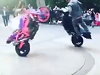Couple Make An On 2 Wheels Entry To Their Wedding Ceremony