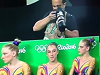 Photographer Knows What's Up With The Olympic Gymnasts