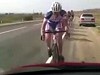 Cyclist Wasn't Watching Where He Was Going
