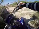 Dirt Biker Pays The Price For Stupidity
