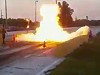 Dragster Spectacularly Blows On Launch