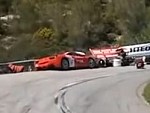 Ferrari Eats A Bag Of Dicks During A Hill Climb