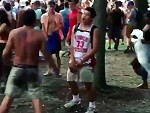 Festival Goer Is Too Fucked Up To Know What's Going On

