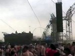 Festival Stage Collapses In A Freak Wind Storm
