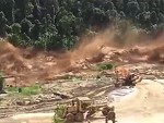 Flood Turns Into An Incredible Wave Of Mud
