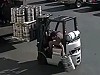 Forklift Boss Beautifully Saves A Keg Of Beer