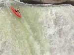 Fuck Knows How The Canoeist Survived That
