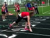 Girl Athlete Faults The Start