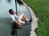 Golfer Is Sure He Can Make The Shot