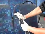 How Bus Seats Are Cleaned
