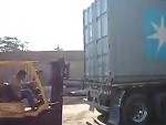 How To Unload A Container Without A Crane
