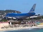 Jet Take Off At Saint Martin Is Always Spectacular
