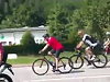 John Kerry Cycling The French Countryside Whilst His Security Detail Follows