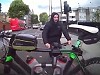 Junkie Fuck Tries To Steal An Expensive Road Bike In Motion
