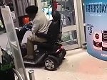 Mobility Scooter Fail
