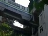 Monorail Tracks Run Through An Apartment Building
