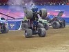 Monster Truck Accidentally Pulls Off An Impressive Balancing Act
