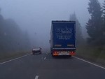 Moral Of The Story Is Don't Overtake In Thick Fog
