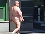 Naked Guy Is Having A Shitty Day
