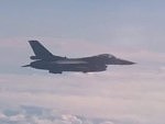 NATO Fighter Jet Taunts The Russian Defence Ministers Plane
