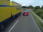 One Of The Dumbest Overtakes Ever Attempted
