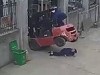 Poor Worker Crushed By A Forklift All Happened So Quickly