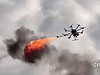 Power Company Is Using Flame Thrower Drones To Clean Powerlines