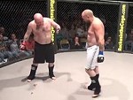 Probably The Most Awkward A Cage Fight Has Ever Been
