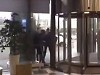 Revolving Doors Spinning Out Of Control During A Wild Storm

