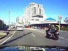 Rider Inexplicably Locks It Up And Caught On Dashcam

