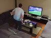 Shit Is Lost As Wife Uses A Phone App To Turn Off The TV While Hubby Is Watching Euro 16
