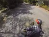 Skaters Eat Some Shit On A Fast Downhill