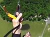 Skydiver Is Wondering WTF His Buddy Is Doing