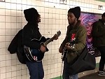 Subway Buskers Do A Seriously Awesome Beatles
