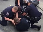 Takes 6 Cops To Bring Down One Guy