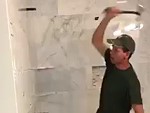 Tiler Destroys His Own Work After Builders Refused To Pay
