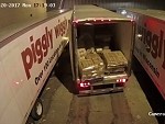 Truck Driver Doesn't Seem To Give A Fuck
