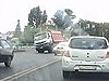 Truck Driver Just Took The Corner Too Fast