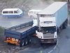Truck Loses Its Brakes Coming Down A Hill Carnage Ensues